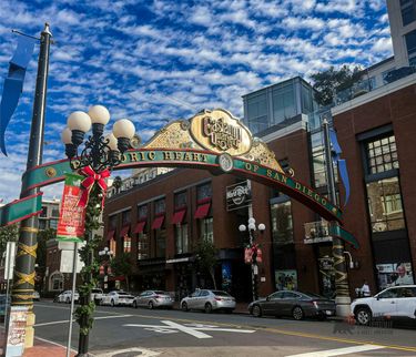 Gaslamp Quarter &agrave; San Diego.
