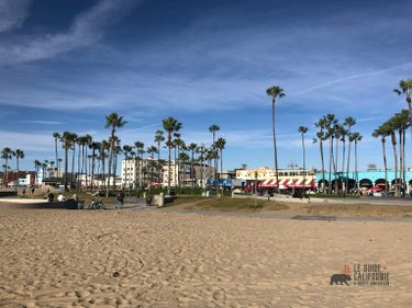 Venice Beach Boardwalk.&nbsp;